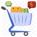 Shopping Cart Handcart Pushcart Symbol