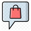 Shopping Chat  Icon