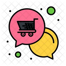 Shopping Chat  Icon