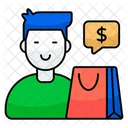 Shopping Chat Shopping Conversation Shopping Message Icon