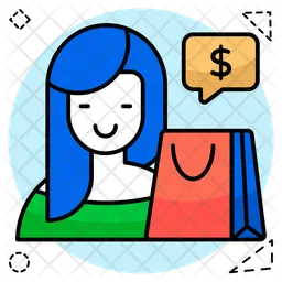 Shopping chat  Icon