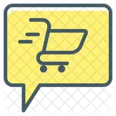 Shopping Comment  Icon