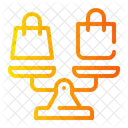 Shopping Comparison Comparison Balance Scale Icon