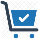 Shopping complete  Icon