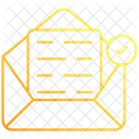 Shopping Confirmation Email Icon
