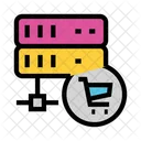 Cart Server Storage Icon