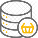 Shopping Database Shopping Ecommerce Icon