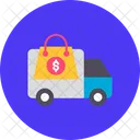 Shopping Delivery Delivery Truck Icon