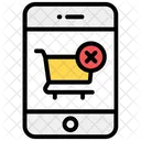 Shopping Denied Cancel Order Order Denied Icon
