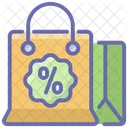 Shopping Discount Shopping Sale Shopping Bag Icon