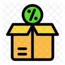 Sale Open Box Icon