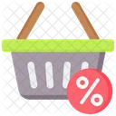 Shopping Discount Shopping Basket Promotion Icon