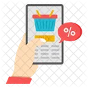 Shopping Discount Chat Shopping Discount Conversation Shopping Discount Message Icon