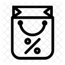 Shop Bag Black Friday Commerce Icon