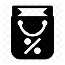 Shop Bag Black Friday Commerce Icon