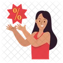 Shopping Discount Icon