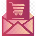 Shopping email  Icon