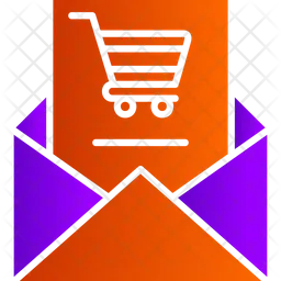 Shopping email  Icon