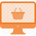 Shopping en ligne  Icône