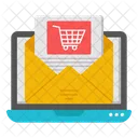 Shopping Envelope Shopping Mail Shopping Email Icon