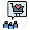 Shopping Parties Loyalty Expectation Icon