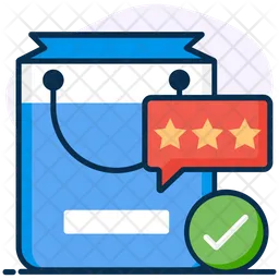 Shopping Feedback  Icon