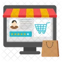 Shopping Feedback Shopping Review Shopping Rating Icon