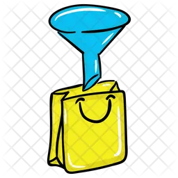 Shopping Funnel  Icon