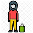 Shopping Girl  Icon