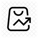 Shopping Growth Bag Icon