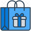 Christmas Shopping Bag Icon