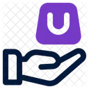 Shopping Hand Sale Icon