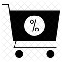Shopping Discount Cart Icon