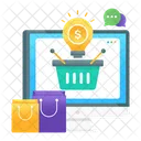 Shopping Idea Creative Shopping Online Shopping Icon