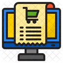 Shopping Invoice Receipt Bill Icon