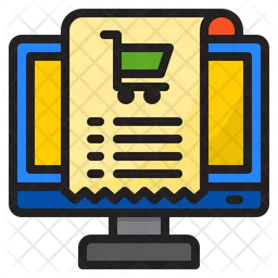 Shopping Invoice  Icon