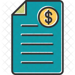 Shopping Invoice  Icon