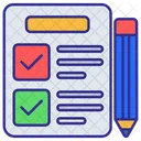 Shopping List List Checklist Icon