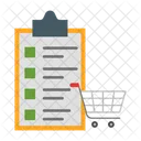 Shopping List List Checklist Icon