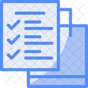 Shopping List Purchase Checklist Buy List Icon
