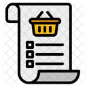 Shopping List Checklist List Icon