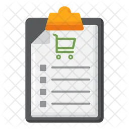 Shopping List  Icon