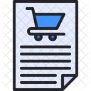 Shopping List  Icon