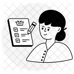 Shopping List  Icon