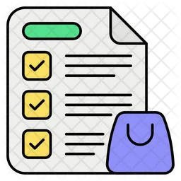 Shopping list  Icon