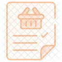 Shopping List Icon