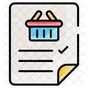 Shopping List Icon