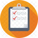 Shopping List Checklist Icon