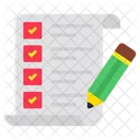 Checklist Shopping List Task List Icon