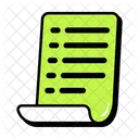 Shopping List  Icon